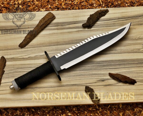 Rambo First Blood Part II Knife Replica With Signature Edition