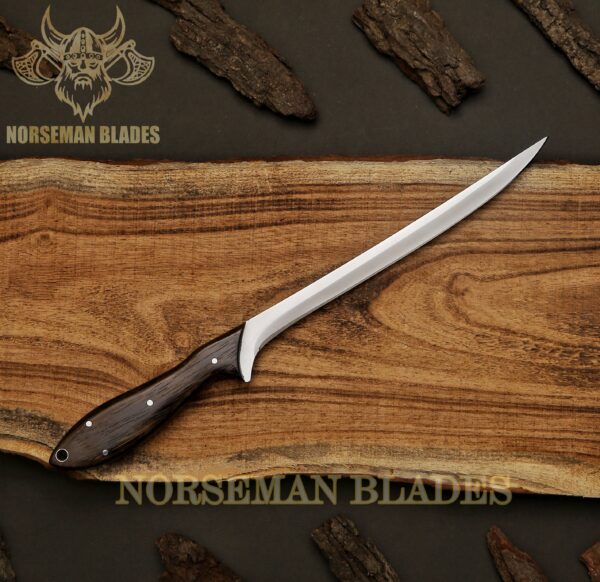 Fish Fillet Knife – D2 Steel Blade & Wangi Wood Handle
