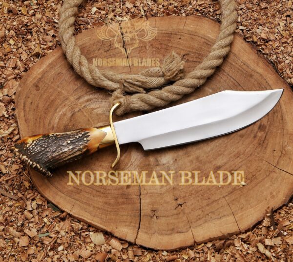 Aldo Raine Knife Replica – Stag Horn Handle & 440C Blade