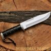 Cowboy Mr. Bop Design Combat Knife – D2 Steel Blade