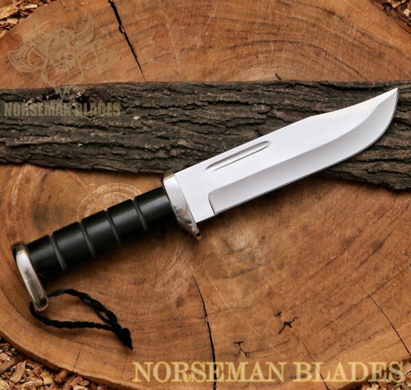 Cowboy Mr. Bop Design Combat Knife – D2 Steel Blade