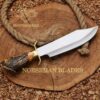 Aldo Raine Knife Replica – Stag Horn Handle & 440C Blade