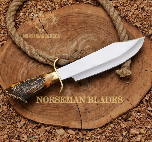 Aldo Raine Knife Replica – Stag Horn Handle & 440C Blade