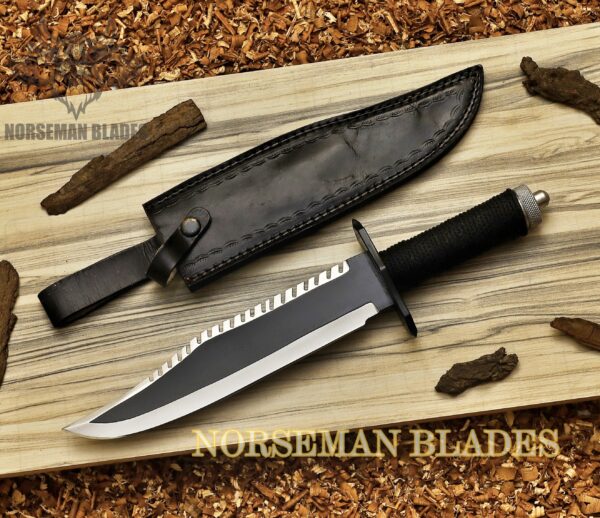 Rambo First Blood Part II Knife Replica With Signature Edition