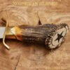 Aldo Raine Knife Replica – Stag Horn Handle & 440C Blade