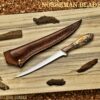 Handcrafted Camel Bone Steel Collectible – 12-Inch Artisan Display
