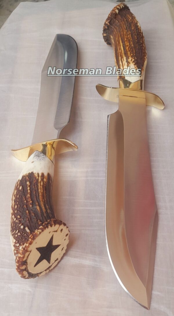 Aldo Raine Knife Replica – Stag Horn Handle & 440C Blade
