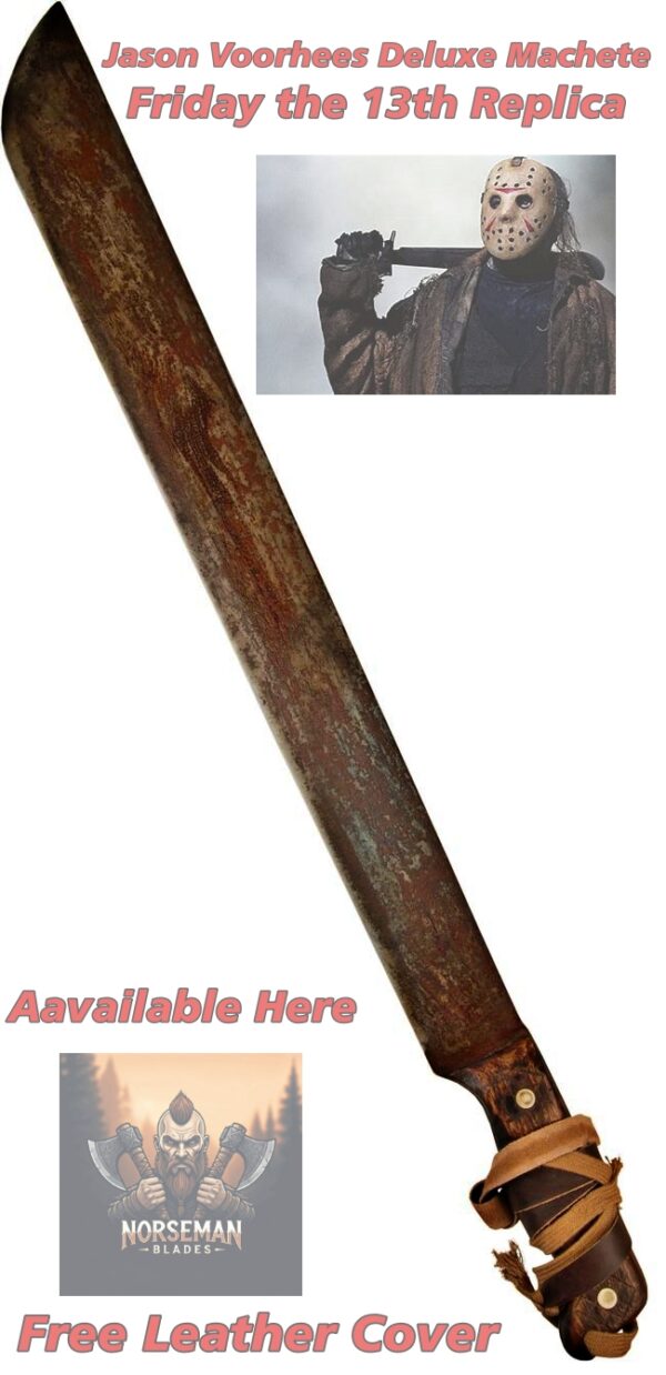 Jason Voorhees Machete Replica – Horror Movie Collectible