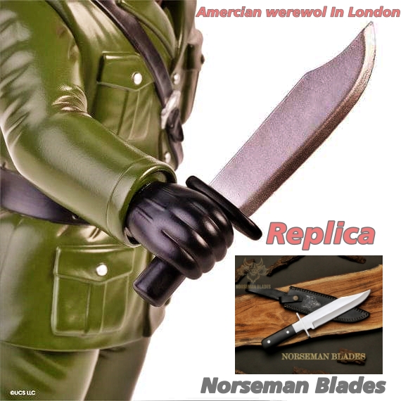 American Werewolf Knife Replica – D2 Steel Blade